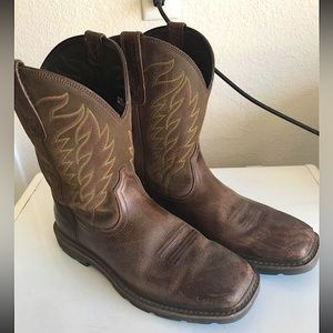 Men’s Ariat Groundbreaker workboots. Size 10.5EE.
